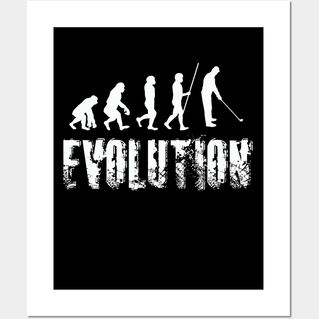 EVOLUTION GOLF Wall Art by Artistry Vibes